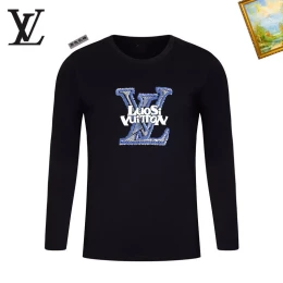 louis vuitton lv t-shirt manches longues pour unisexe s_12b17a5